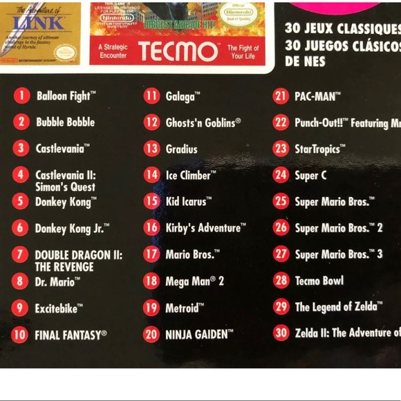 Mini Classic Nintendo 30 Classic games - Picture 4 of 5